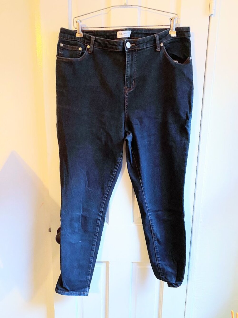 Eloquii Skinny Jeans in Dark Wash Plus Size Sz 18